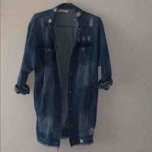 Longline Jean Jacket